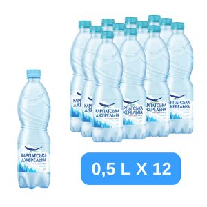 Карпатська Джерельна, н/газ. 0,5л. х 12 пляшок